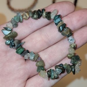 Bracelet: Moss Agate